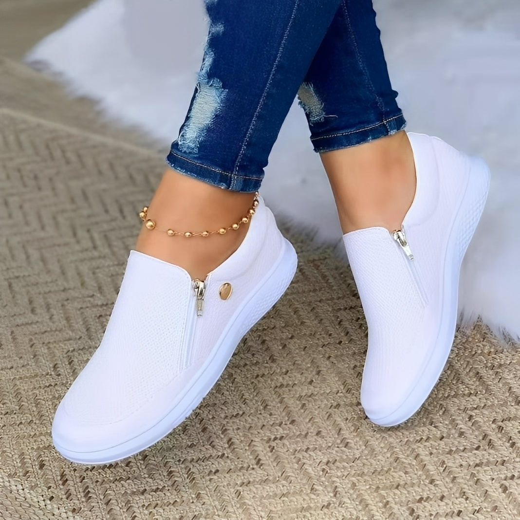 Aimee - Chaussures chics pour femmes avec zip