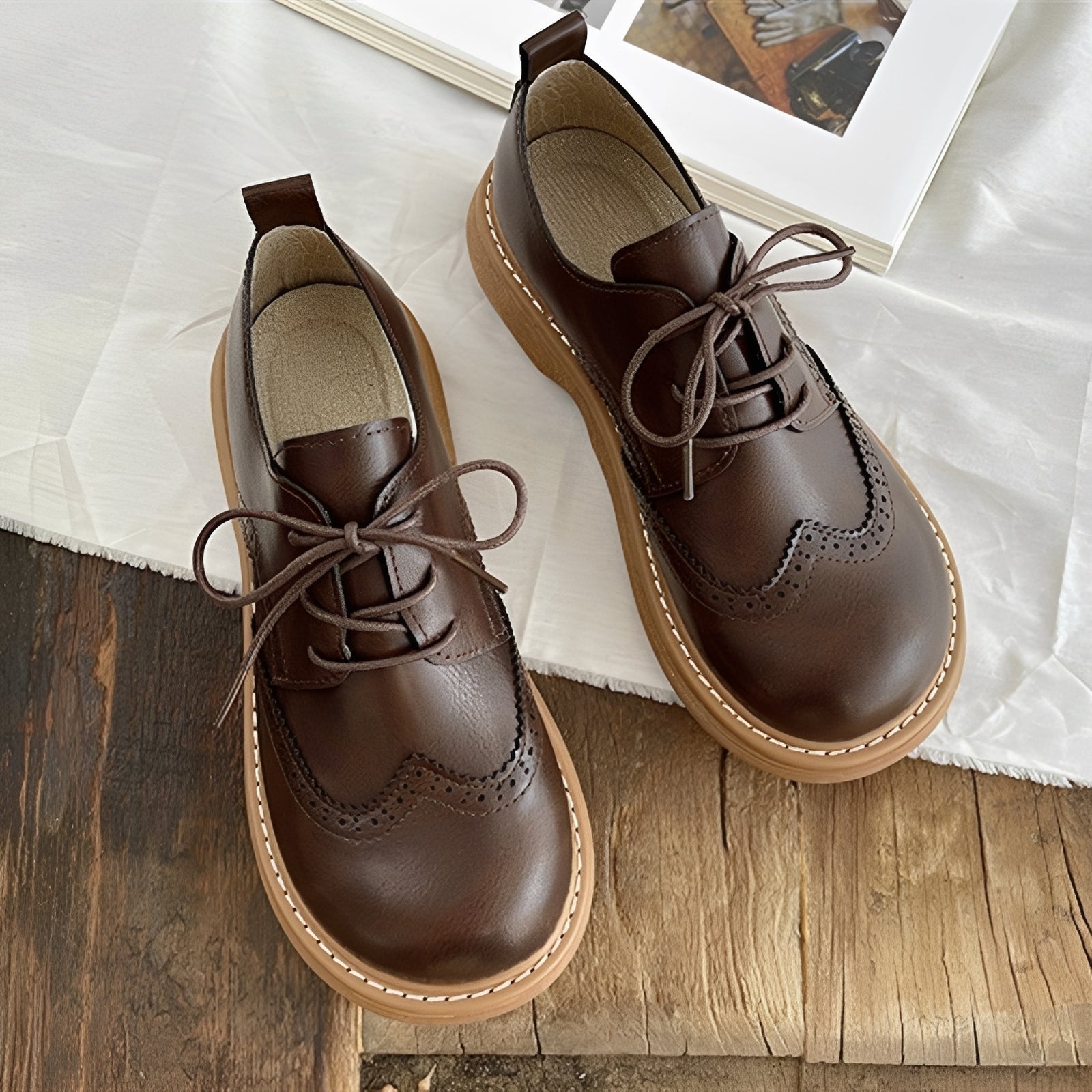 Vanessa - Chaussures Oxford classiques pour femmes