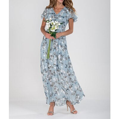 Pamy - Robe d'été décorée de fleurs