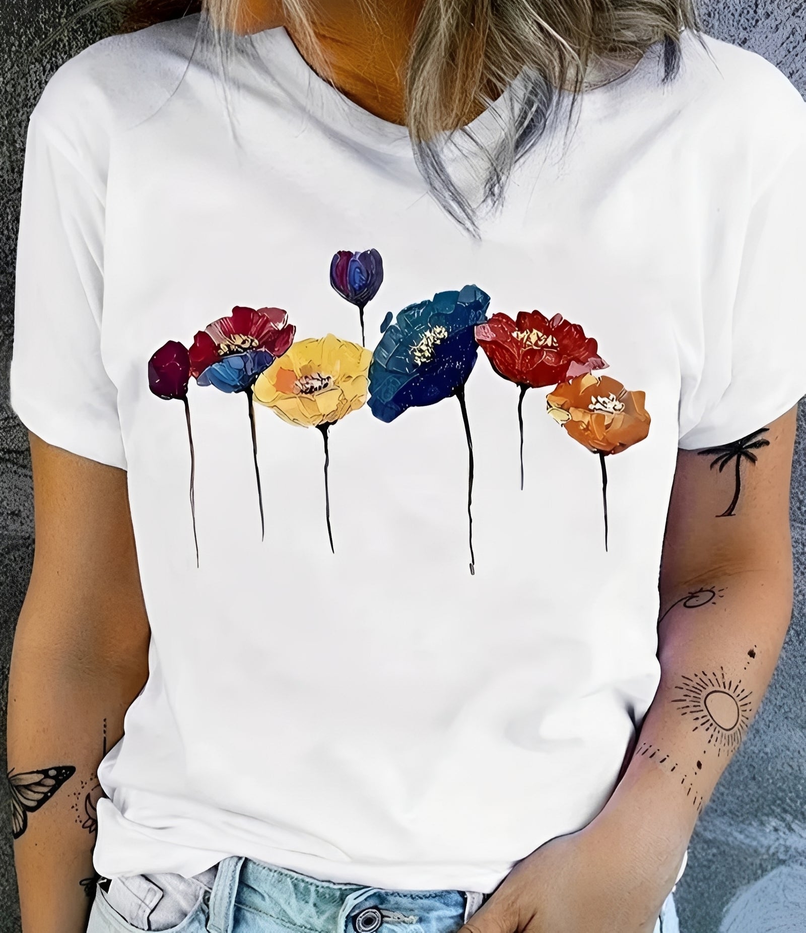 Julia - T-shirt imprimé élégant pour femmes