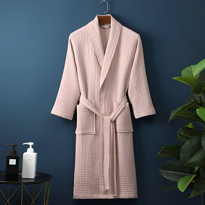 Dunstan - Robe de chambre en coton détendu pour hommes