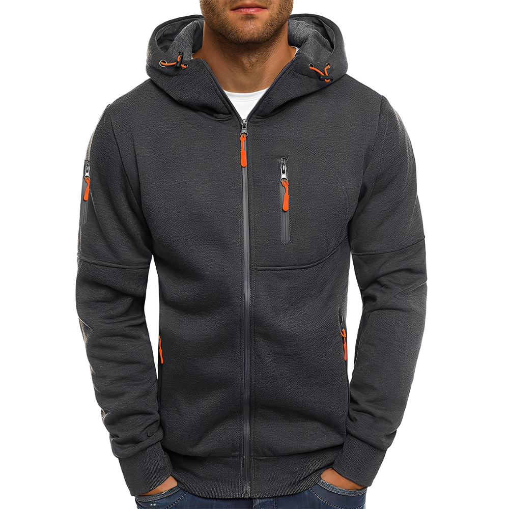 Miller - Veste à capuche décontractée pour hommes