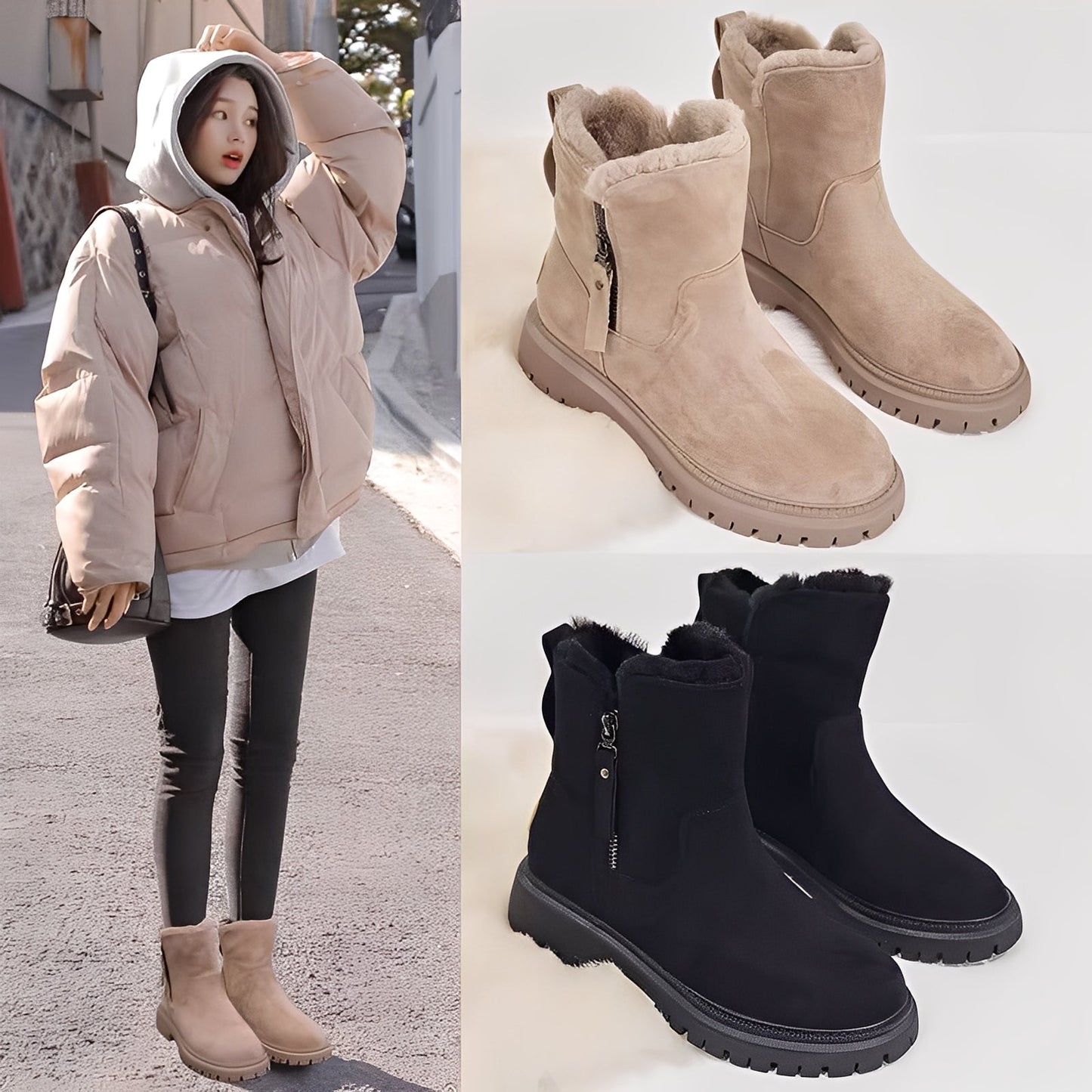 Alvira - Modische Winterstiefel für Damen