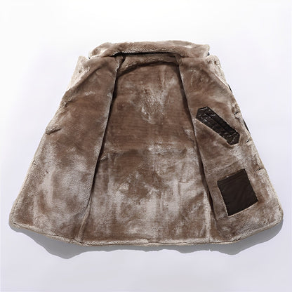 Wilton - Manteau en peluche chaud et relax pour hommes