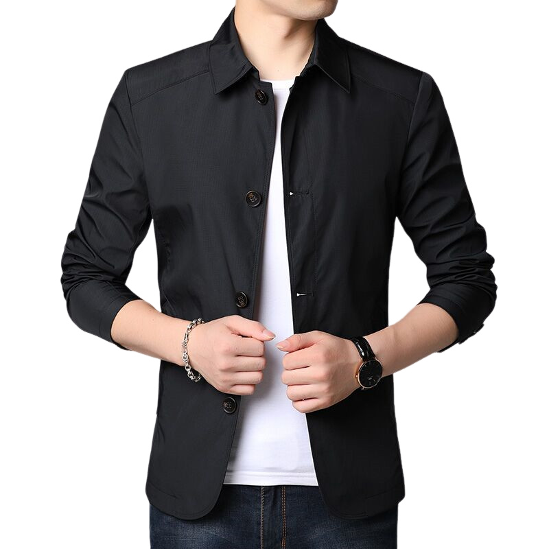 Fredric - Veste décontractée, ample, pare-vent pour hommes