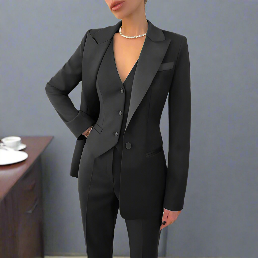 Clara - Ensemble costume trois pièces élégant