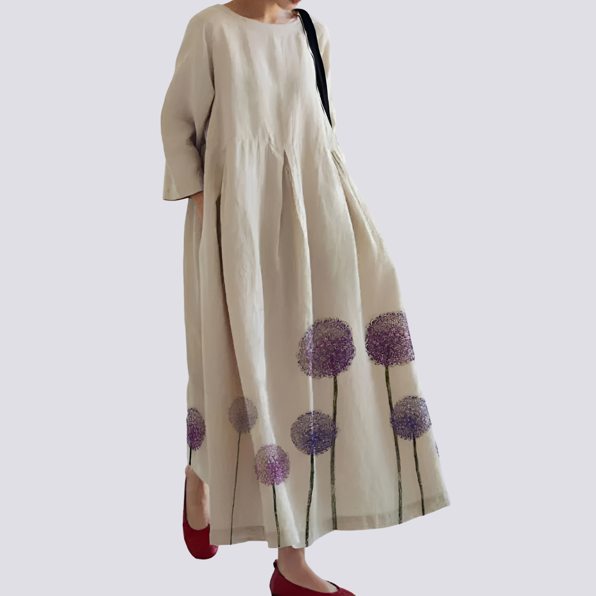 Veronica - Robe ample avec poches pour femmes