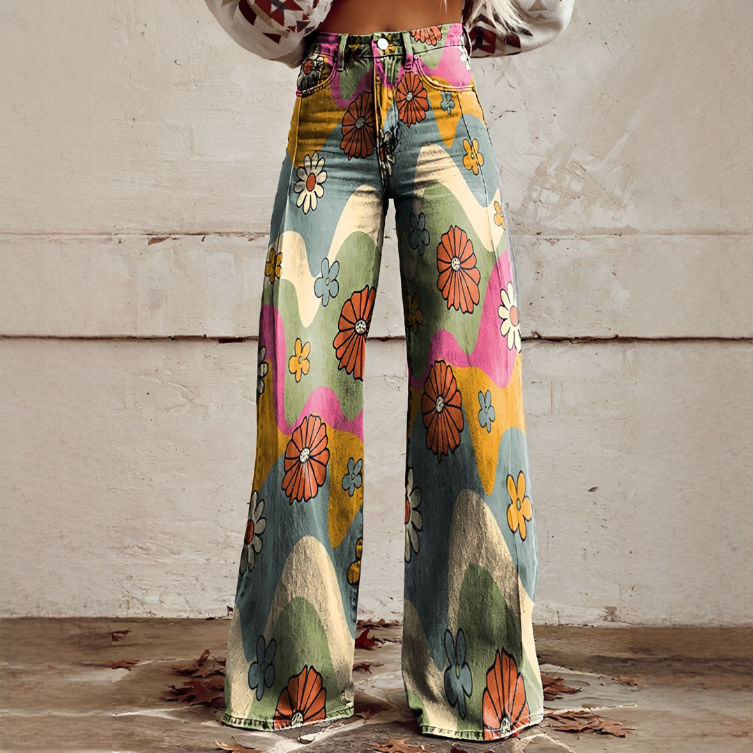 Shannon - Pantalon Large Élégant