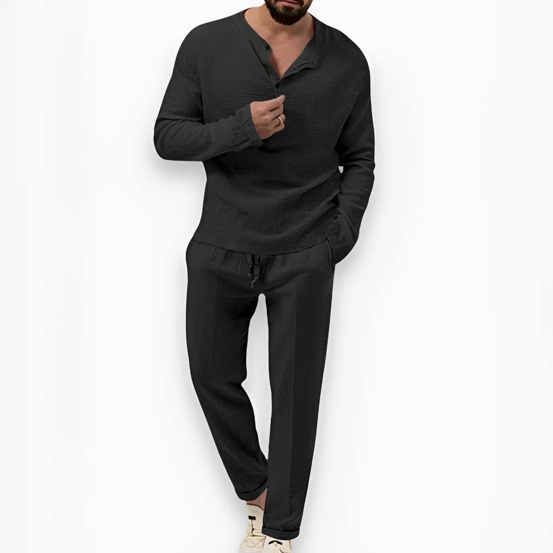Eduard - Ensemble été pour homme avec pantalon et haut