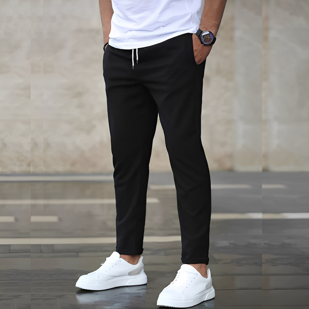 Aljure - Pantalons décontractés slim-fit pour hommes