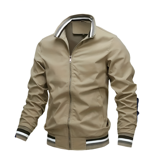 Jeremy - Blouson décontracté avec bandes pour hommes