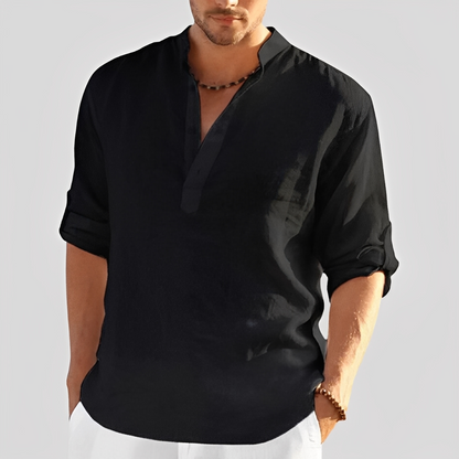 Nardo - Plain summer shirt for men