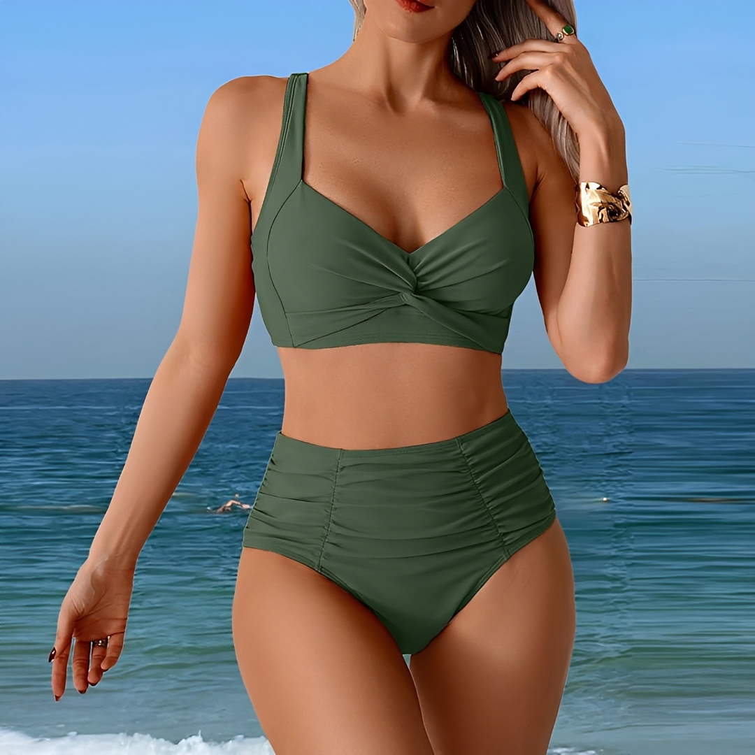 Garwen - Ensemble de Maillot de Bain Deux Pièces Tendance
