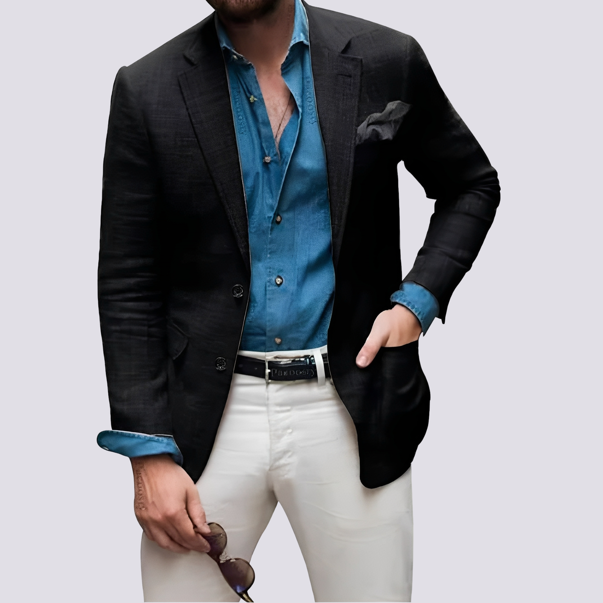Glenn - Blazer élégant pour hommes avec boutons