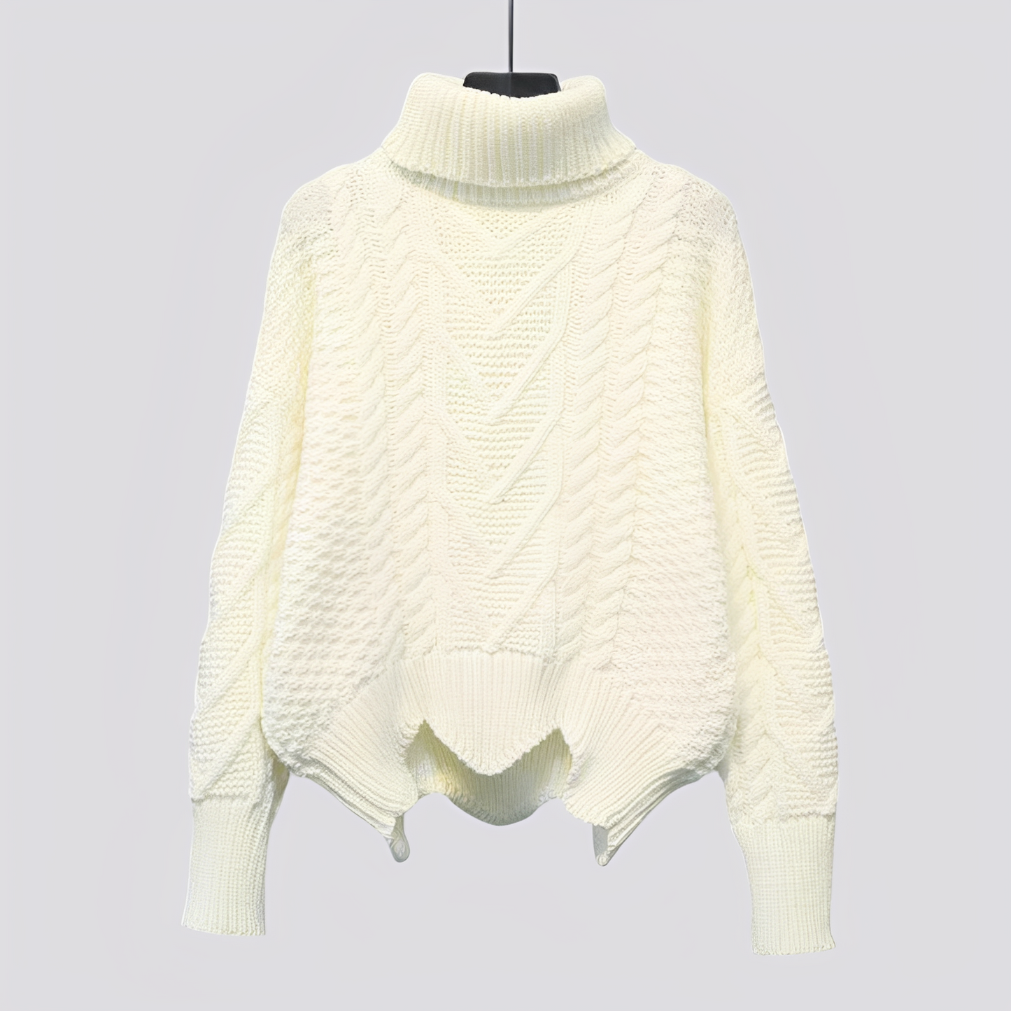 Claudia - Elegant turtleneck sweater for women