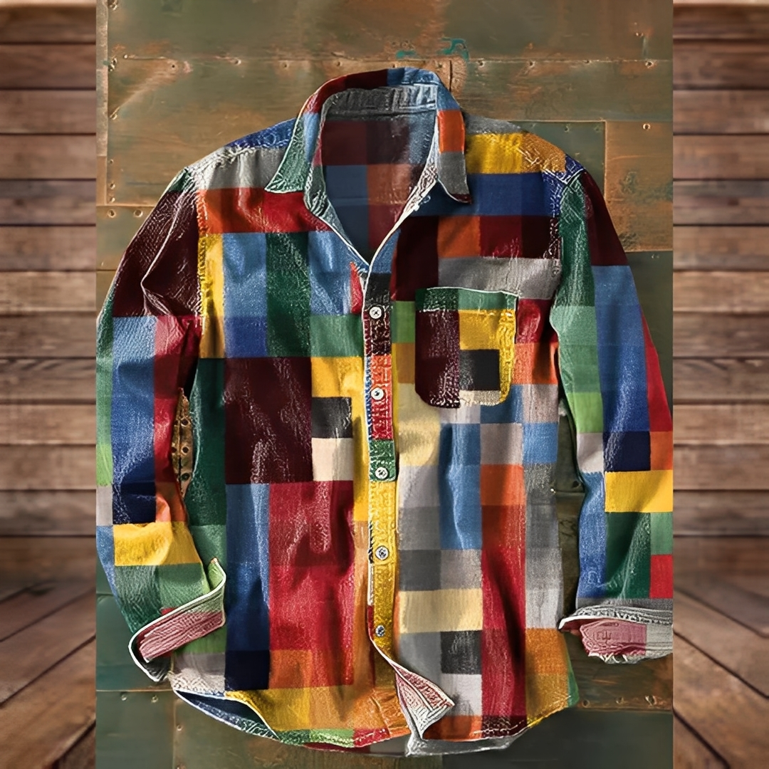 Gontran - Chemise chic avec poche utile pour homme