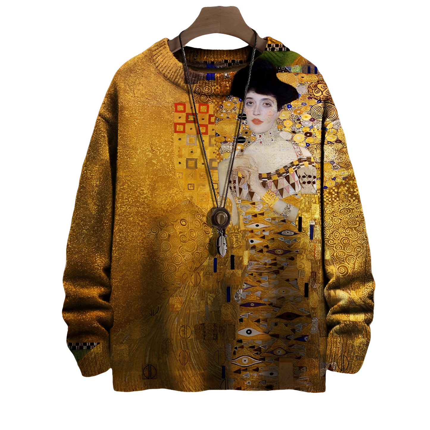 Eugene - Gestreifter Wollpullover für Herren in Mode