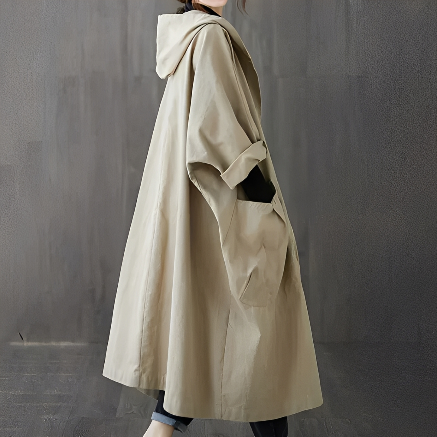 Dael - Trench-coat ample pour femme