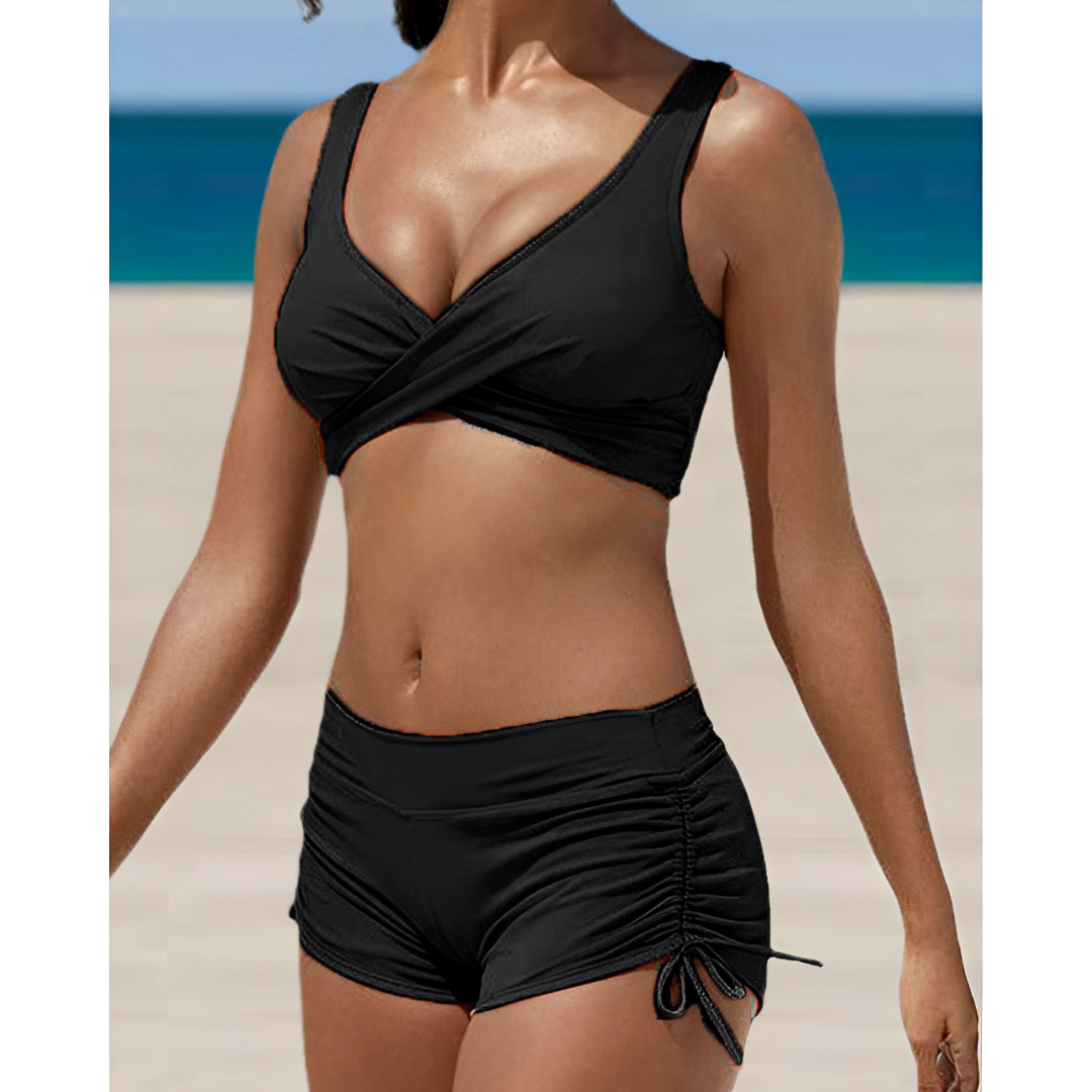 Reina – Bikini Taille Haute Chic