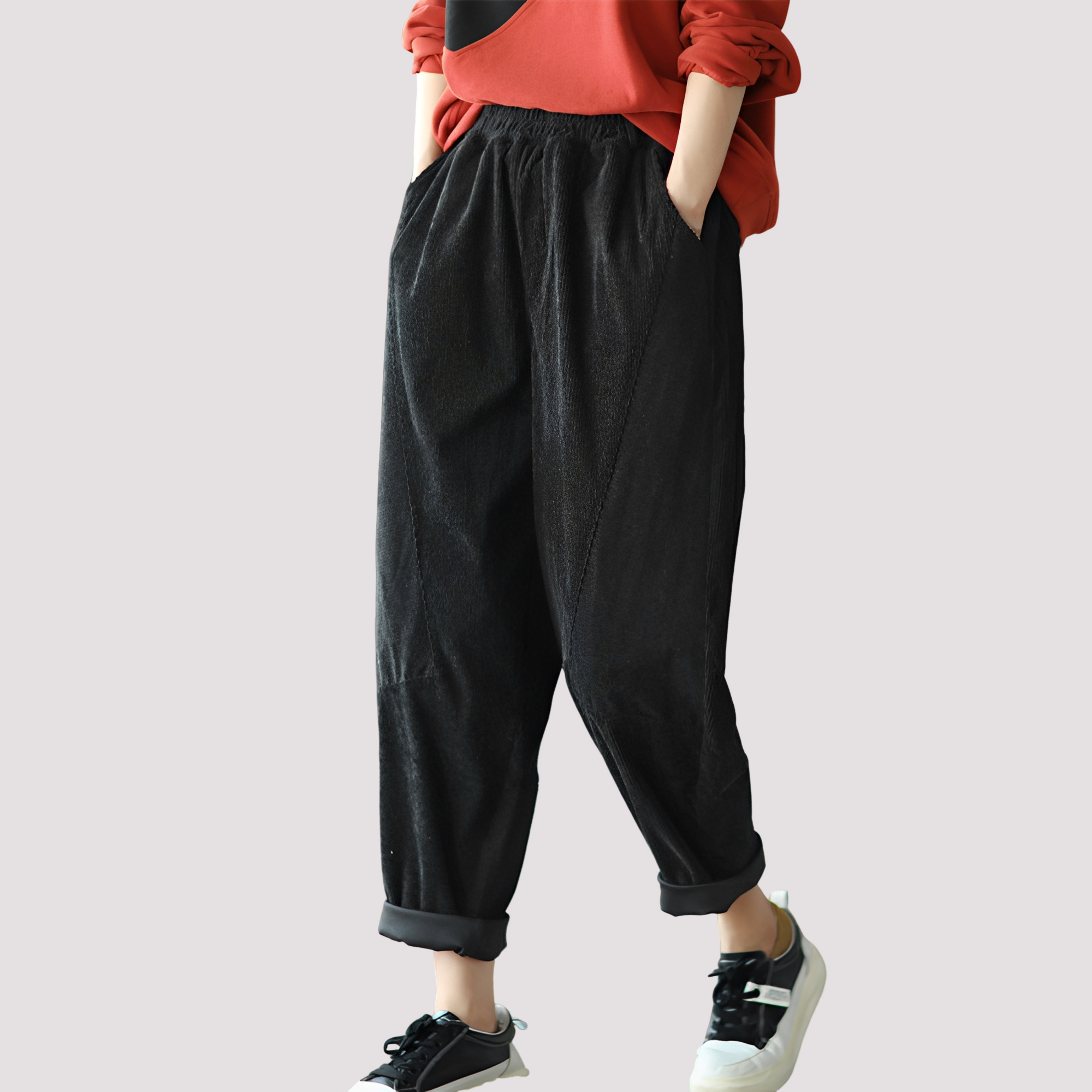 Stella - Pantalon harem décontracté avec taille élastique pour femmes