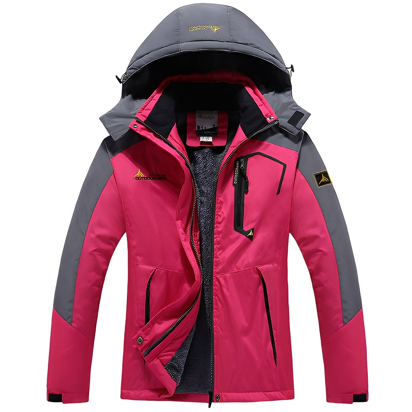 Heather - Chic, avec doublure polaire, manteau d'hiver pour femme