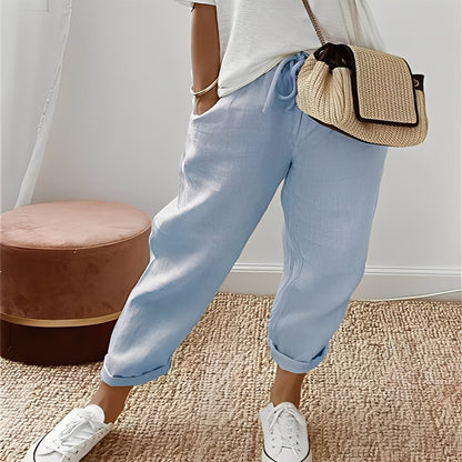 Brigitte - Hose für Damen mit verstellbarem Kordelzug