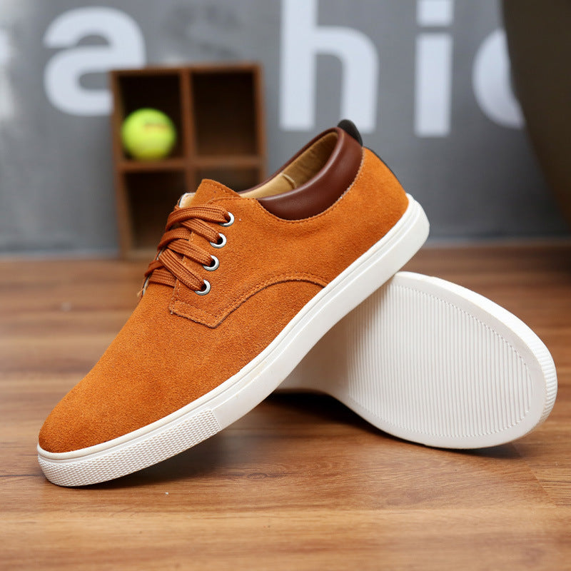 Greg - Baskets en daim décontractées pour hommes