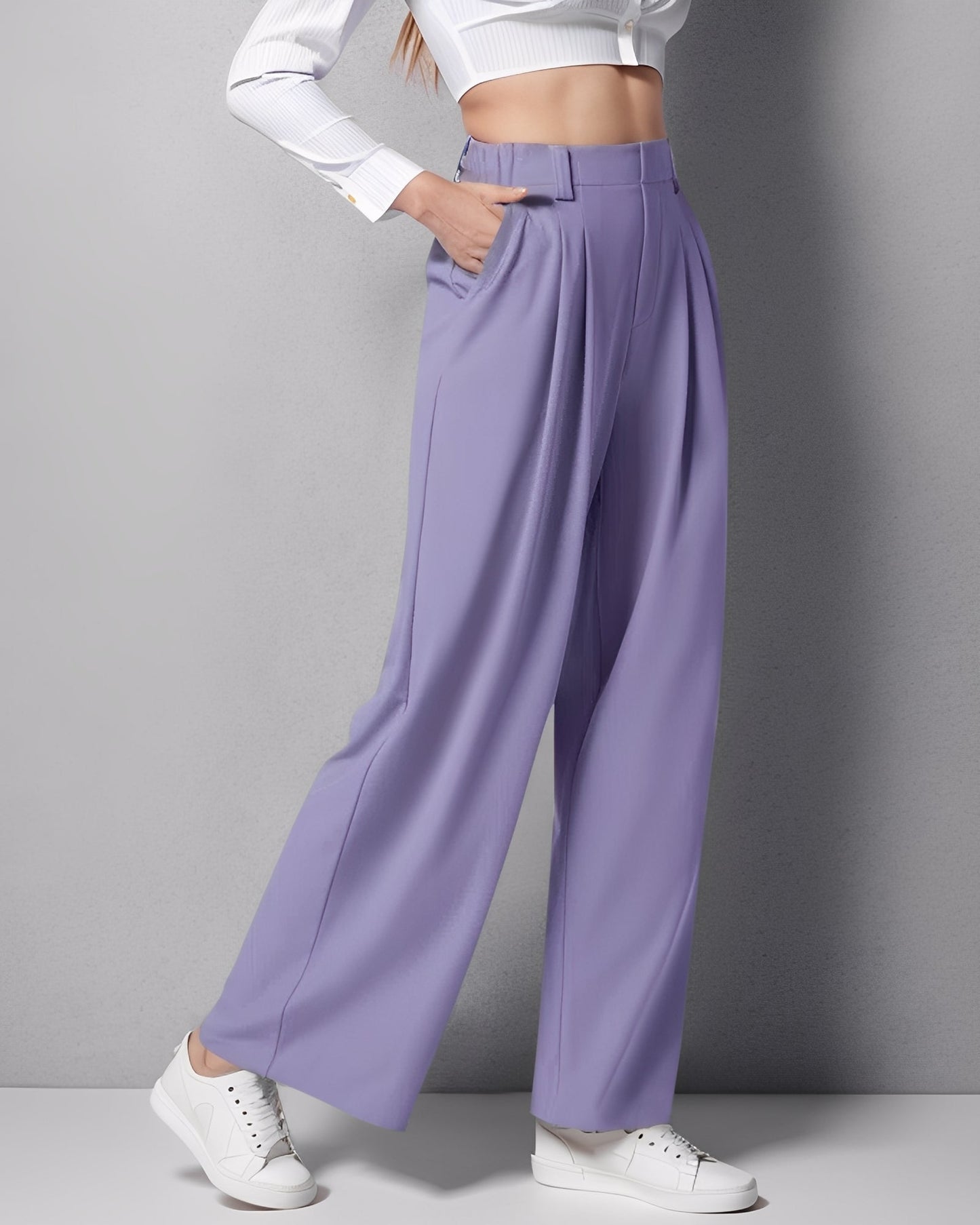 Montana - Pantalon droit à taille élastique pour femmes