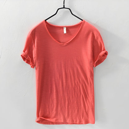 Lardo - T-shirt homme uni et respirant