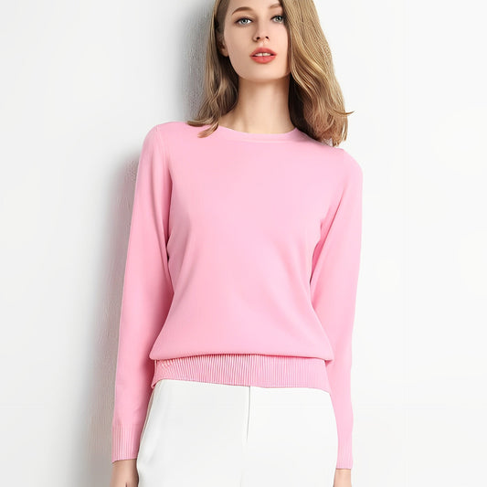 Carmella - Pull doux en maille décontracté pour femmes