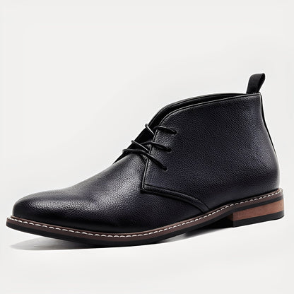 Kendrick - Grandes bottes classiques en cuir pour hommes