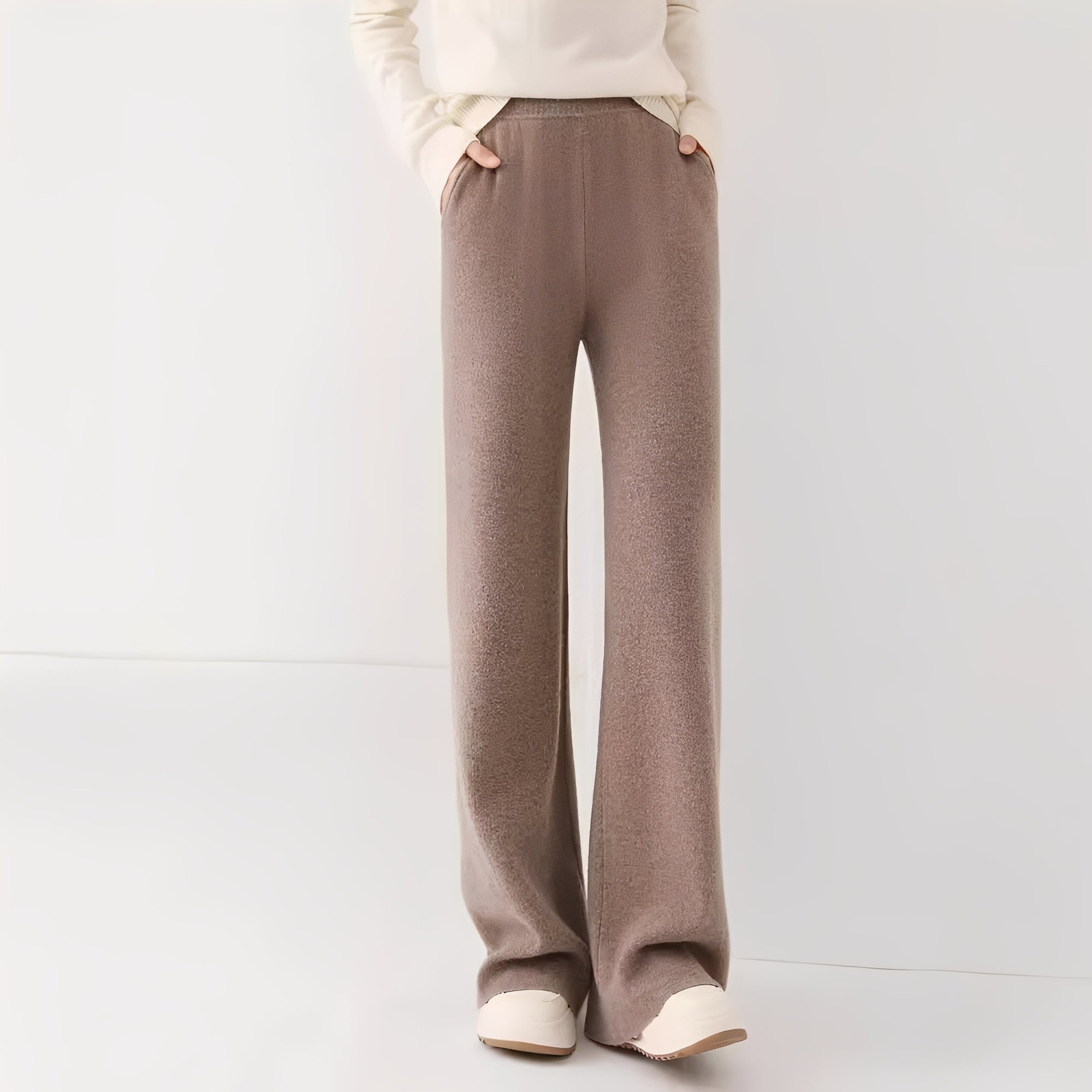 Jamie - Pantalon Formelle Taille Haute