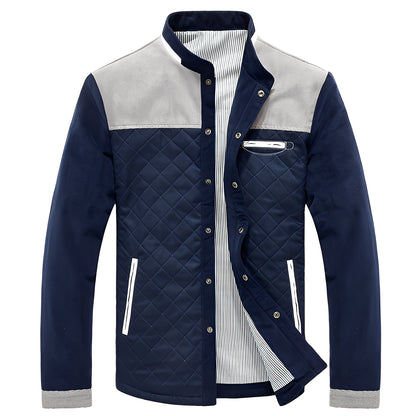 Duncan - Blouson patchwork actuel pour hommes