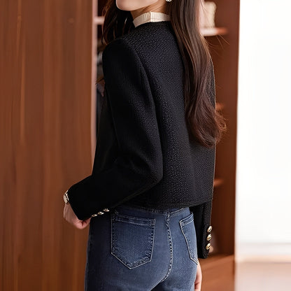 Trecia - Élégante veste courte en tweed pour femmes