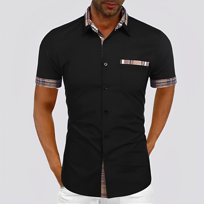 Matt - Elegantes Herrenhemd mit kurzen Ärmeln