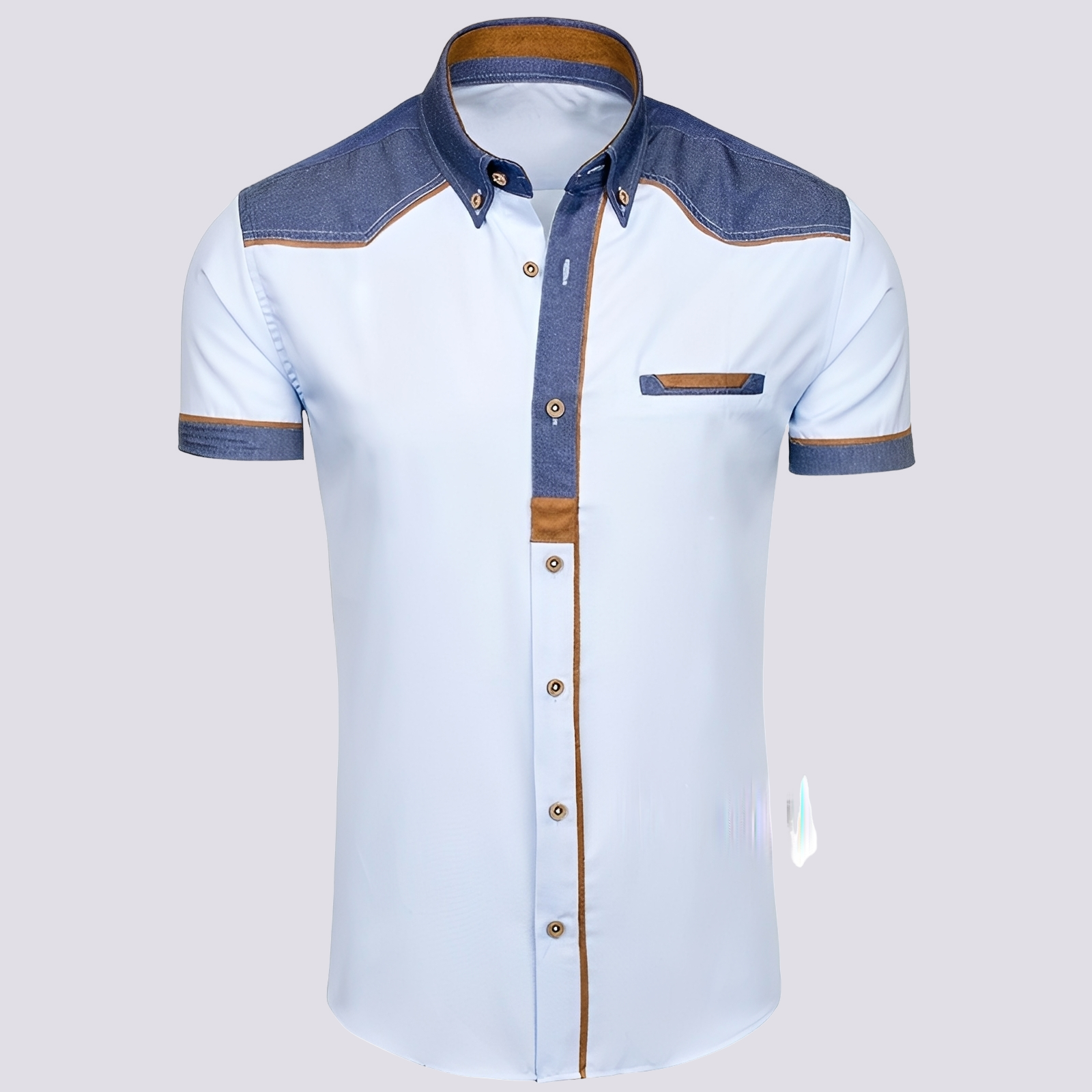 Frank - Polo en jean élégant pour femmes