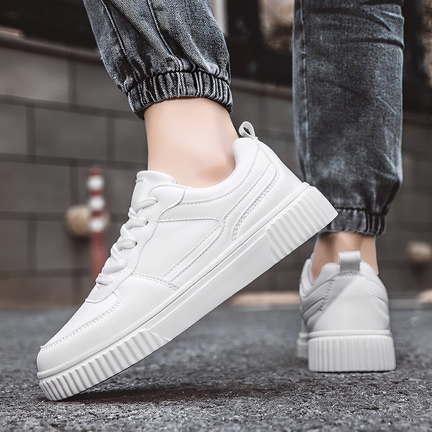 Nathan - Modern platform sneakers for men