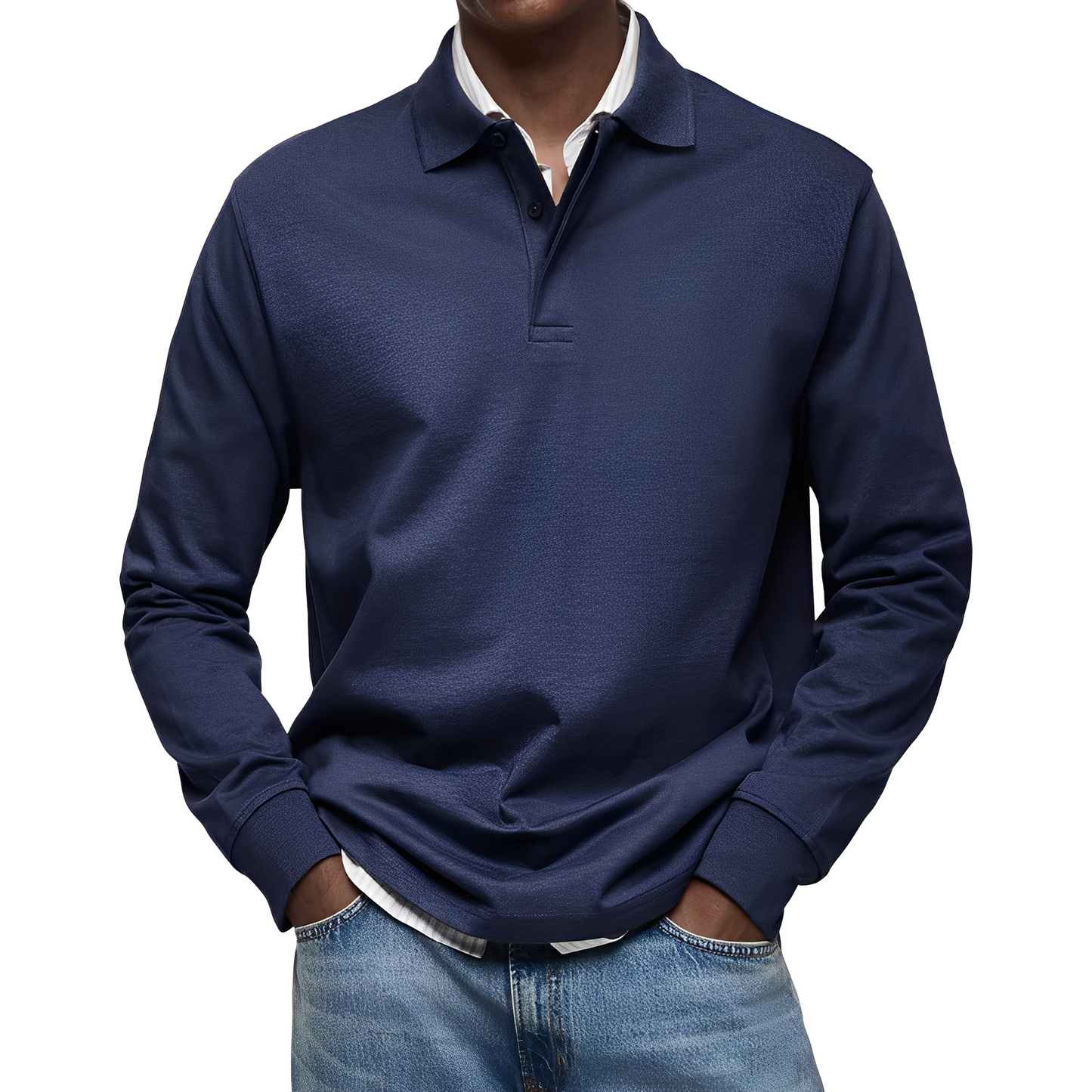 Alonzo - Men's long-sleeved buttoned shirt from Casula