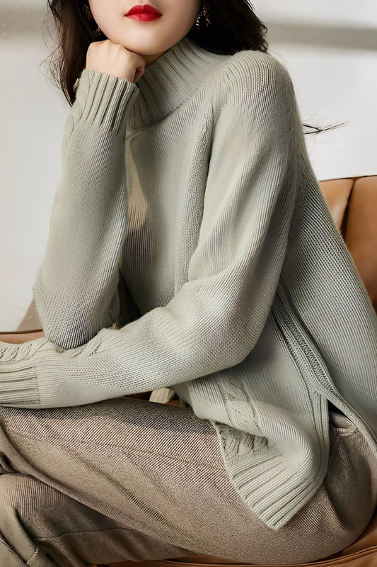 Karolyn - Pull simple ajusté pour femmes