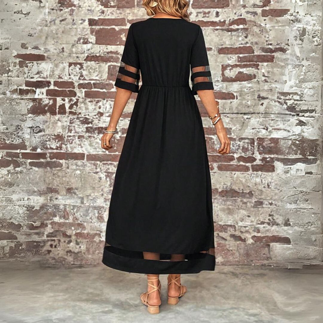 Amandine – Robe chic, avec effet ventre plat