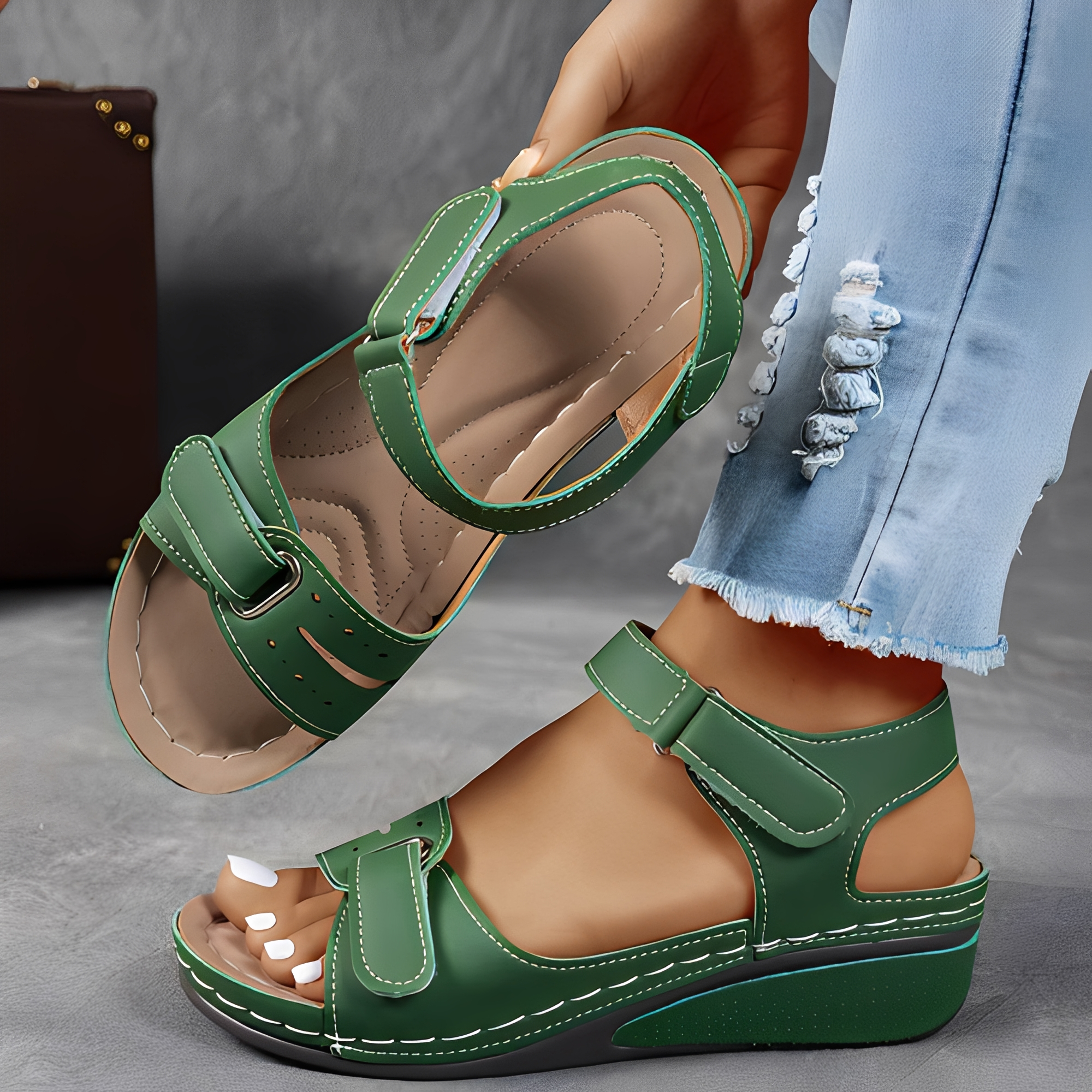 Kayna - Sandales d'été à la mode pour femmes
