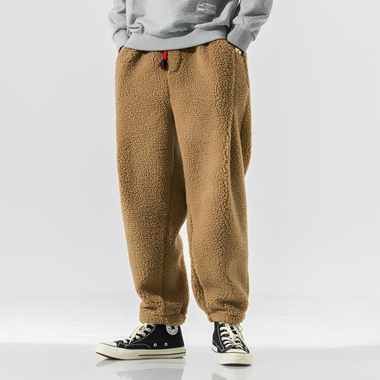 Brandon - Modern, warm fleece sweatpants for men