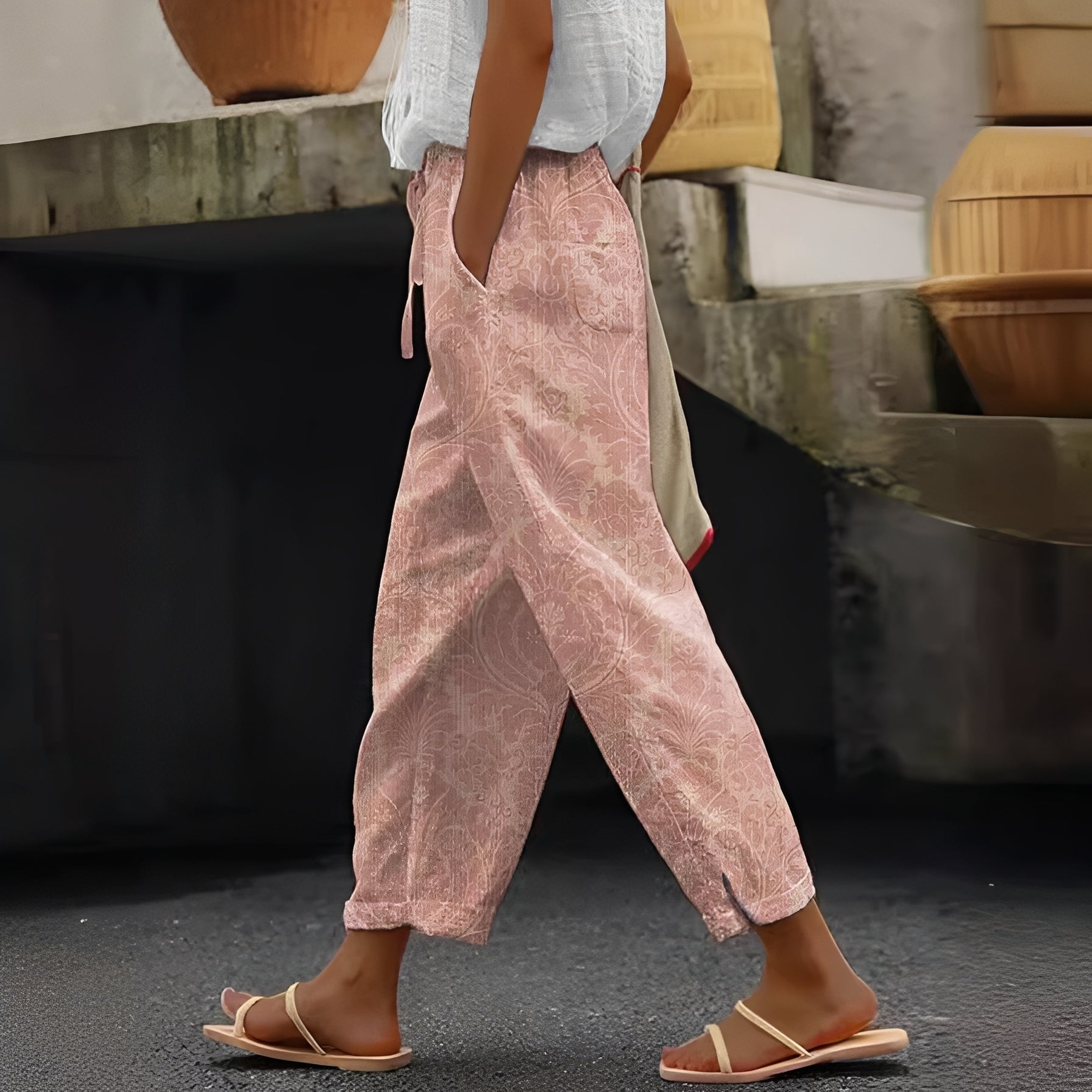 Tansy - Pantalon chic d'été pour femme