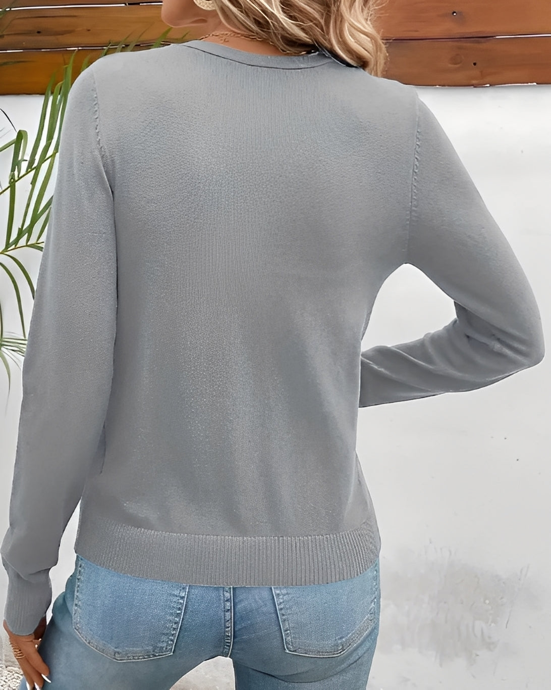 Meryl - Élégant cardigan avec boutons pour femmes