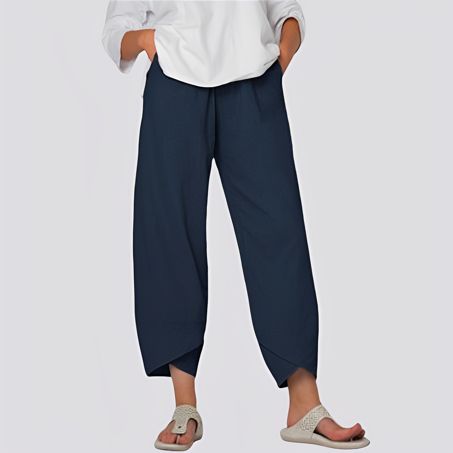 Jessica - Elegante Hose mit weitem Bein für Damen