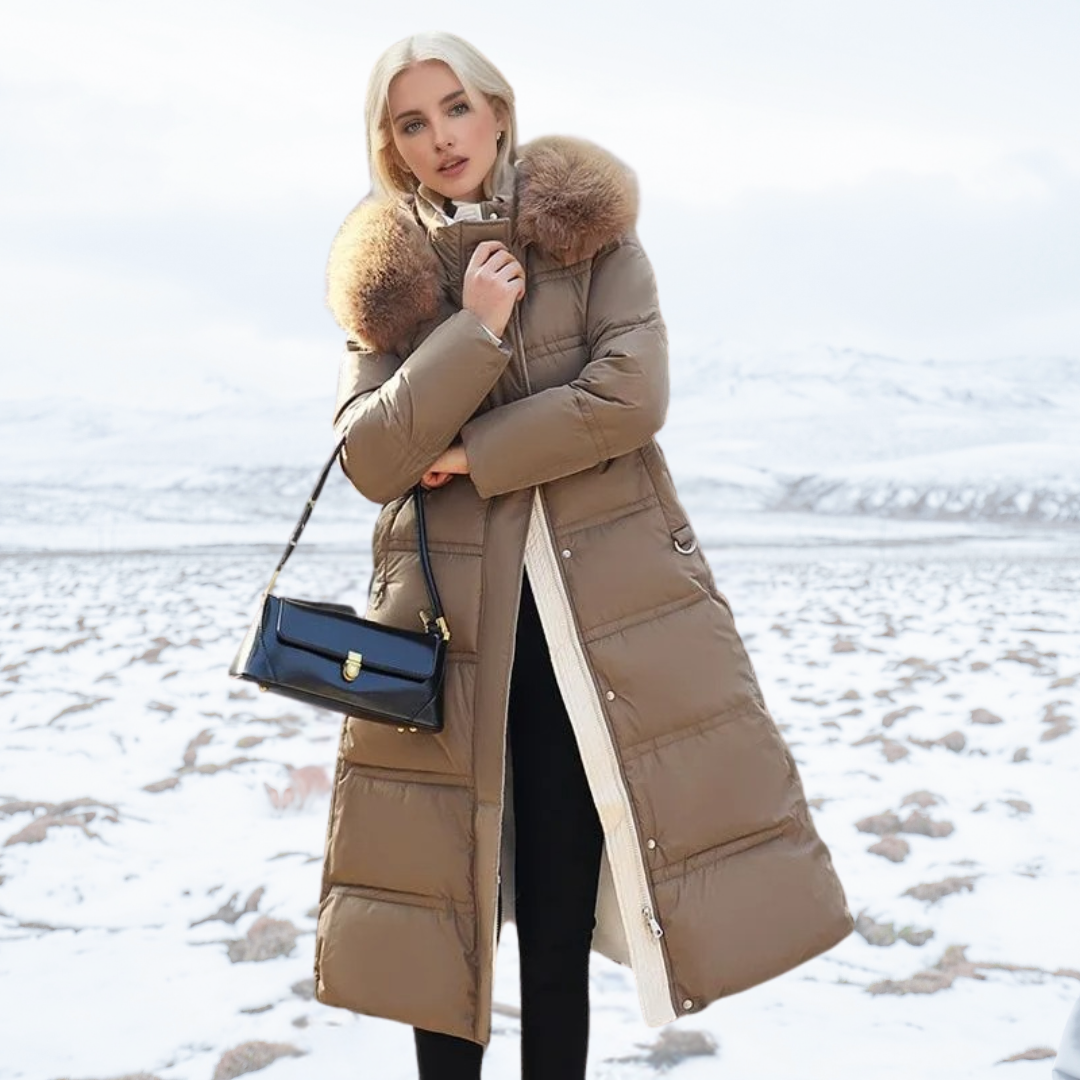 Jacqueline - Doudoune luxueuse d'hiver pour femme