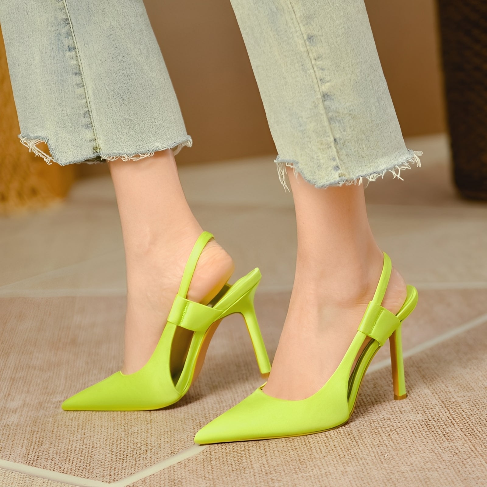 Jamie - Sandales slingback élégantes pour femmes