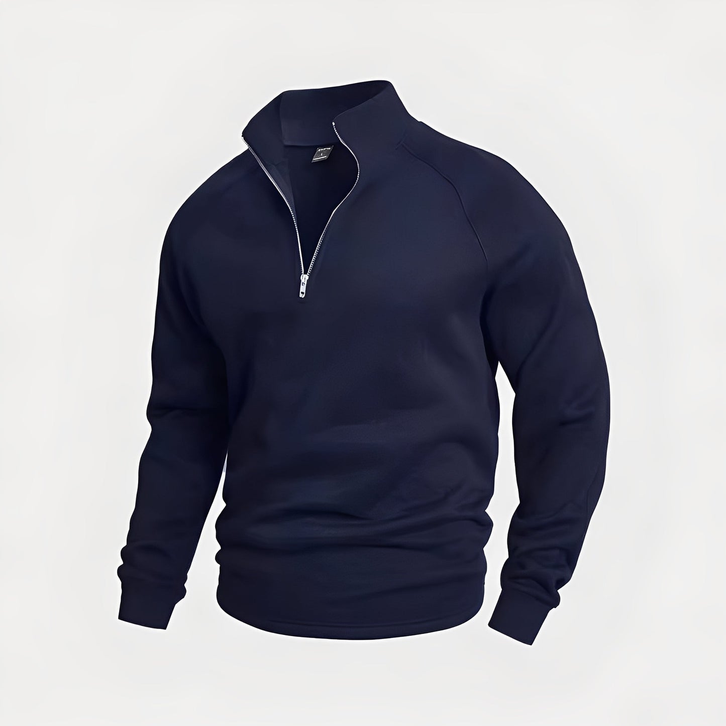 Wiley - Sweat polaire décontracté avec zip pour hommes