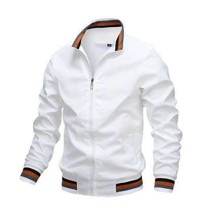 Jeremy - Blouson décontracté avec bandes pour hommes
