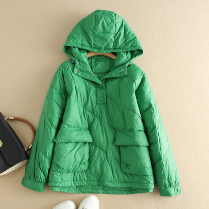 Amery - Manteau matelassé coloré et confortable avec capuche pour femmes
